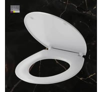 Сиденье для унитаза HARO с микролифто, быстросъемное, универсальное, с крышкой, тонкое, стульчак на унитазы Roca, Cersanit, Sanita Luxe, Santek 545353