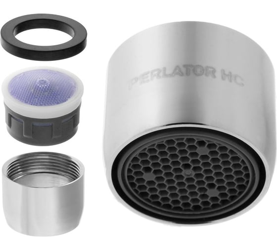 Аэратор Neoperl Perlator M22х1, 7.5-9 л/мин, экономия воды, хром 70770198 1