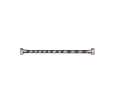 Сильфонная подводка для газа AQUALINE 1/2 вн-вн, 60 см 07007
