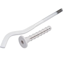 Кронштейн штыревой AQUALINK 7х180 плоский с дюбелем 03899