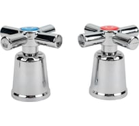 Маховик Melodia della vita пластмассовый Сити крест квадрат 7х7 длинный, пара 34195