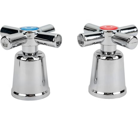 Маховик Melodia della vita пластмассовый Сити крест квадрат 7х7 длинный, пара 34195