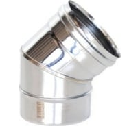 Отвод ТЕПЛОВиСУХОВ 45 град, ОМ-Р 430-0.8 D150 2S TS.FRT.O45.0150.75299