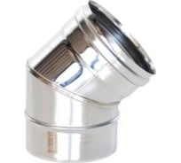 Отвод ТЕПЛОВиСУХОВ 45 град, ОМ-Р 430-0.8 D115 2S TS.FRT.O45.0115.75296