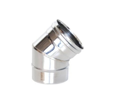 Отвод ТЕПЛОВиСУХОВ 45 град, ОМ-Р 430-0.8 D200 2S TS.FRT.O45.0200.75301