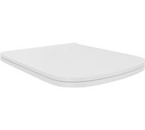 Сиденье для унитаза Teymi S40108 (совместимо T40108) быстросъемное, дюропласт, микролифт ЦБ-00270303