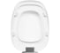 Сиденье Vitra Plural микролифт, матовый белый 126-401-009 2