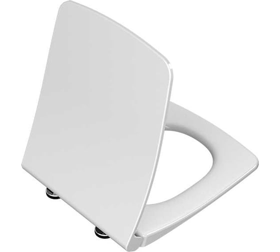 Тонкое сиденье для унитаза Vitra Metropole, микролифт, белое 122-003-009