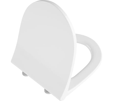 Тонкое сиденье для унитаза Vitra Sento, микролифт 130-003-009