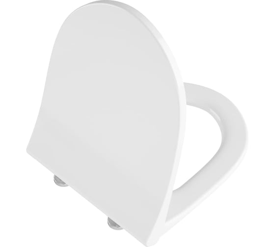 Тонкое сиденье для унитаза Vitra Sento, микролифт 130-003-009