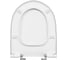 Тонкое сиденье для унитаза Vitra Sento, микролифт 130-003-009 2