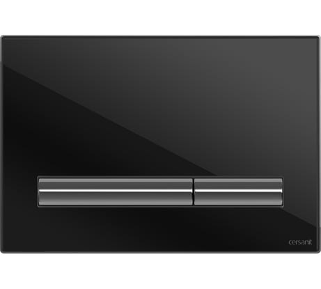 Кнопка Cersanit PILOT для LINK PRO/VECTOR/LINK/HI-TEC стекло, черный P-BU-PIL/Blg/Gl