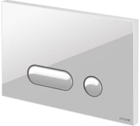 Кнопка Cersanit INTERA для LINK PRO/VECTOR/LINK/HI-TEC стекло, белый P-BU-INT/Whg/Gl