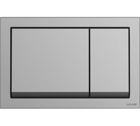 Кнопка Cersanit ENTER для LINK PRO/VECTOR/LINK/HI-TEC пластик, хром матовый P-BU-ENT/Cm