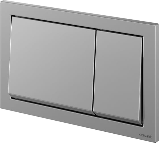 Кнопка Cersanit ENTER для LINK PRO/VECTOR/LINK/HI-TEC пластик, хром матовый P-BU-ENT/Cm