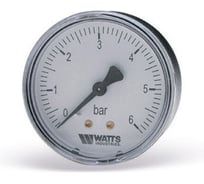 Манометр горизонтальный Watts 63-1/4-16bar F+R100 MAL 0322740 10008097