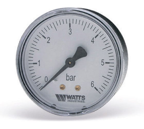 Манометр горизонтальный Watts 63-1/4-16bar F+R100 MAL 0322740 10008097 1