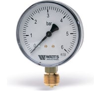 Манометр вертикальный Watts100-1/2-25bar F+R200 MRP 0322225 10008081