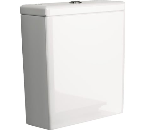 Бачок для унитаза Ceramicanova CUBIC Rimless, двойной смыв 3/6 арматура R&T CN1803-T