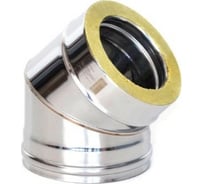 Отвод ТЕПЛОВиСУХОВ Термо 45 градусов ОТ-Р 430-0.8/430 D150/210 - ТФ 2S TS.FRT.O45.0150.75702