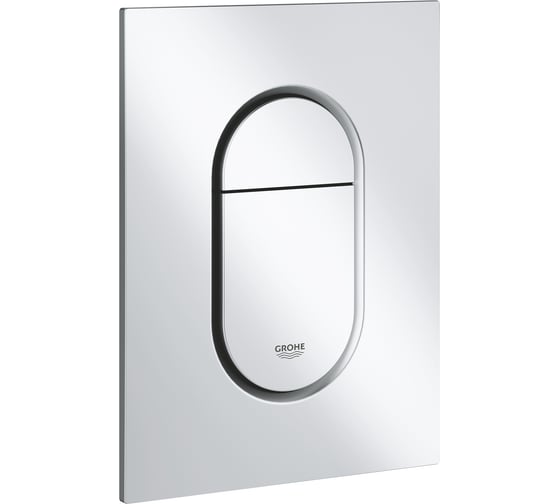 Панель смыва для унитаза Grohe Arena Cosmopolitan S для вертикального монтажа, матовый хром 37624P00 1