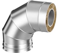 Колено сэндвича МЕТАЛЛИК И КО 90 градусов, 200x115 мм, AISI 430 0.50 AISI 430 0.80 (КОНДЕНСАТ) О0000074140