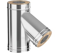 Тройник сэндвича-И Металлик и Ко 135x210x150, AISI 430 0.50, AISI 430, 0.80, конденсат О0000075935