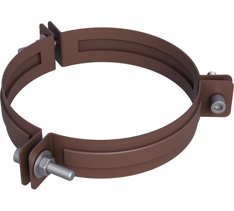 Металлик и Ко Хомут под растяжку 200, оцинкованная сталь, 1.00, RAL 8017, п о О0000011115