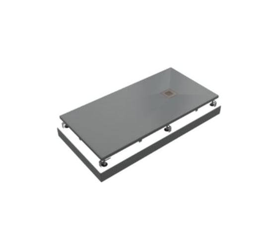 Экран для поддона Creto Ares Essentia графит 1600x800 1-0023 1