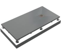 Экран для поддона Creto Ares Essentia графит 1400x800 1-0017
