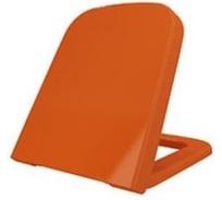Сиденье с крышкой Bocchi Scala дюропласт, плавное опускание, оранжевый A0322-012