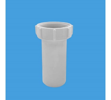 Вставка пластиковая McAlpine ф1 1/2х40-40мм, гайка фиксированная AT7FN-87M