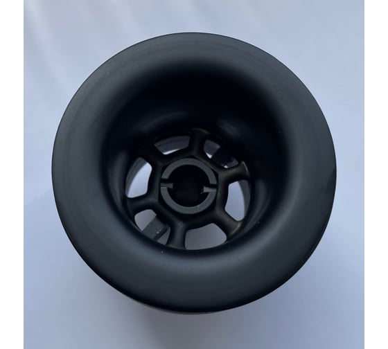 Выпуск тип кнопка McAlpine ф32-60мм, цвет матовый черный CWP60-CB-MB