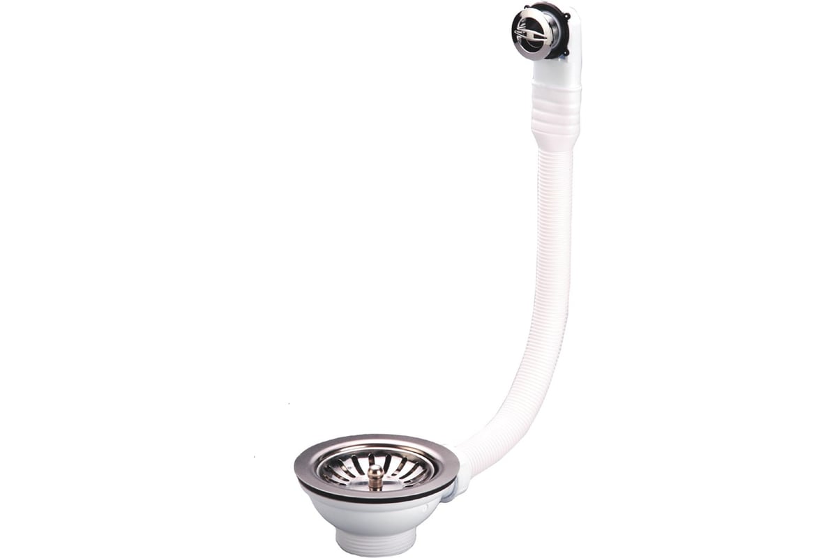 Выпуск для мойки Nicoll D90, 1 1/2, с переливом 514-0204123 - выгодная ...