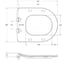 Сиденье BelBagno дюропласт, soft close, металлическое крепление, BB3105SC 2