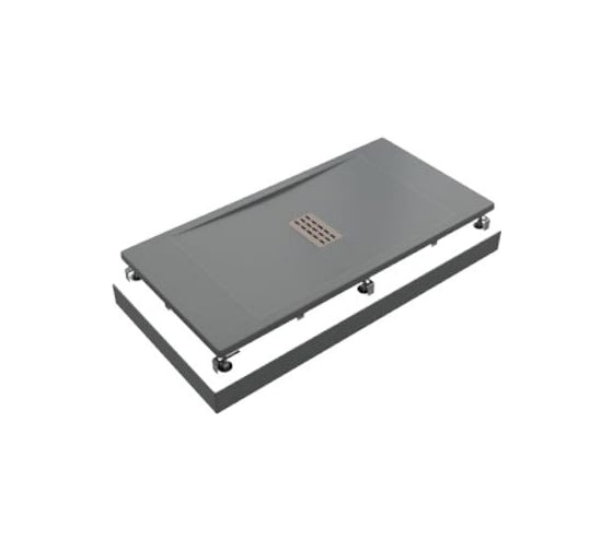 Экран для поддона Creto ETNA Flow графит 1200x800, 2-0002