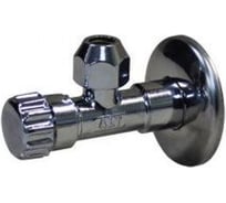 Вентиль для смесителя Altstream хромированный 1/2"х3/8" (М10) угловой c отражателем 014150201
