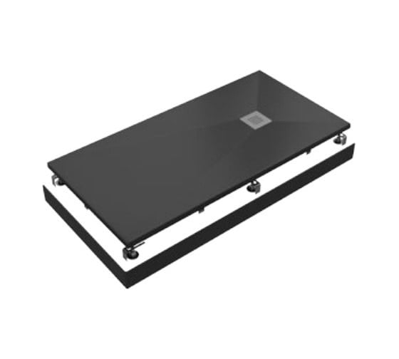 Экран для поддона Creto Ares Essentia черный, 1600x800 1-0071 1