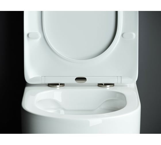 Бачок для унитаза Ceramicanova MIA Rimless, двойной смыв, 3/6 арматура R&T CN1801-T