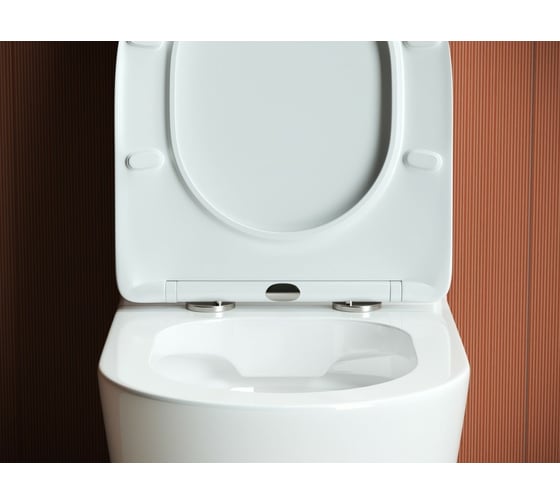 Бачок для унитаза Ceramicanova HIGHLIGHT Rimless двойной смыв, 3/6 арматура R&T CN1802-T