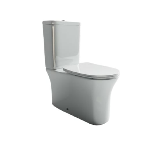 Бачок для унитаза Ceramicanova STAR Rimless, двойной смыв 3/6 л, нижняя подводка CN1904-T