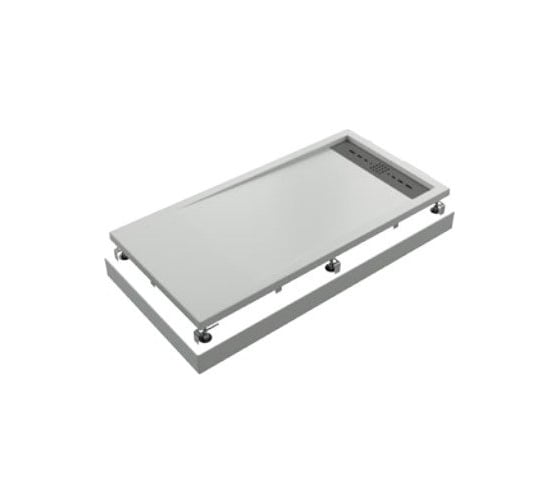 Экран Creto Scala Stella белый, 1000x900 ПС, 3-0030 1