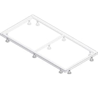 Каркас литьевого поддона Creto Ares, Scala 1200х800 1-0003