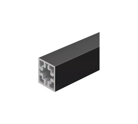 Профиль CEZARES Cadro 18х18мм, базовый, L=2900, отделка черная 82792.0170
