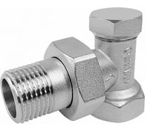 Клапан настроечный угловой Gappo ВР-НР, радиаторный 3/4" G262.05