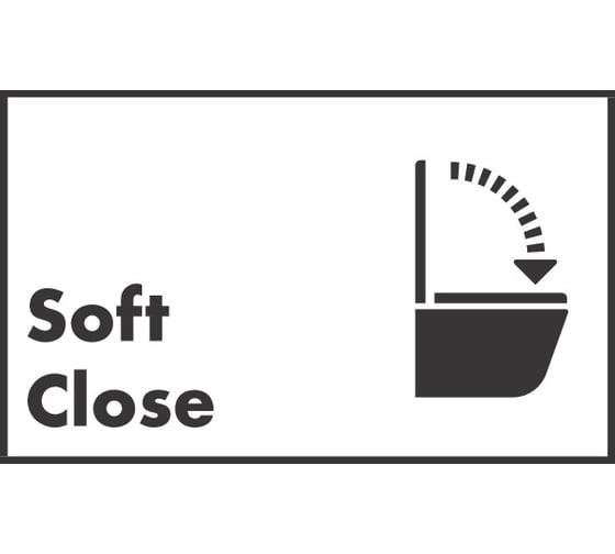Крышка для унитаза Hansgrohe GladeLake S SoftClose, с верхним креплением, белый 60112450
