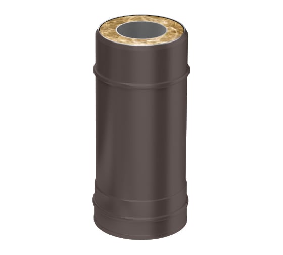 Сэндвич-И Металлик и Ко 200x115x500; Оц 0.50 AISI 430 0.80 (RAL 8017) п о О0000067279