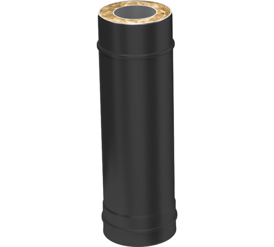 Сэндвич-И Металлик и Ко 200x115x1000; Оц 0.50 AISI 430 0.80 (RAL 9005) терм. о О0000148196