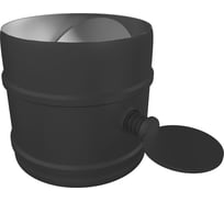 Поворотный шибер МЕТАЛЛИК И КО 115; AISI 430 0.80 (RAL 9005) терм. о О0000115969