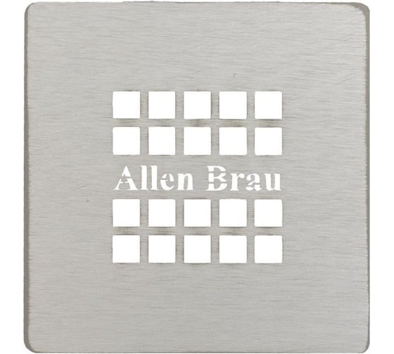 Накладка сифона ALLEN BRAU Priority серебро браш 8.310N1-BA 00287575 1